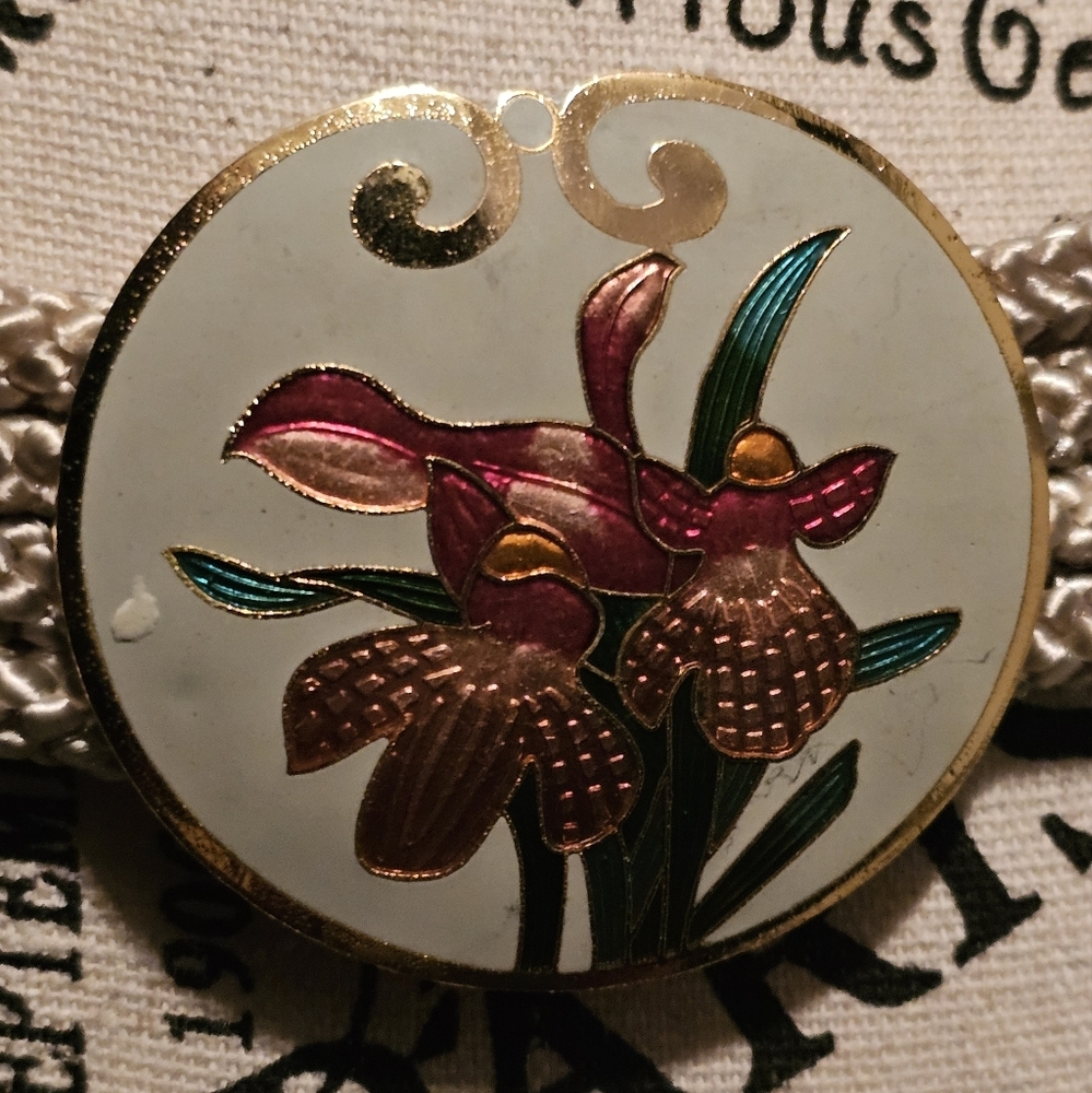 Vintage Yen China‎ House Cloisonné Roped Belt 30"